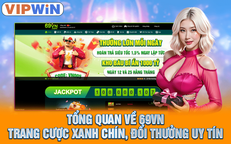 69VN - Trang cược xanh chín, đổi thưởng uy tín